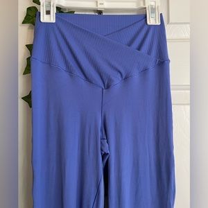 Aerie Crossover Super Flare Leggings